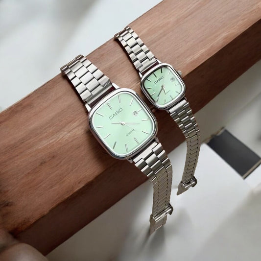 Casi oo Quartz Couple Wrist Watch